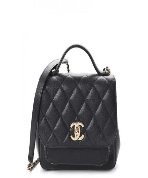 Chanel Classic Flap Bag for Evening PartyChanel Small Flap Bag With Top Handle Black-Silver