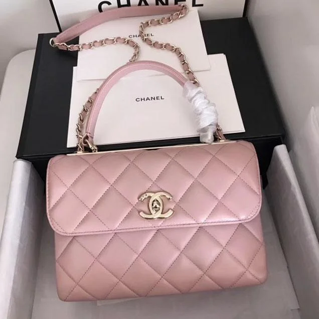 Chanel Limited Edition Handbag for CollectorsChanel Small Flap Bag With Top Handle Pink