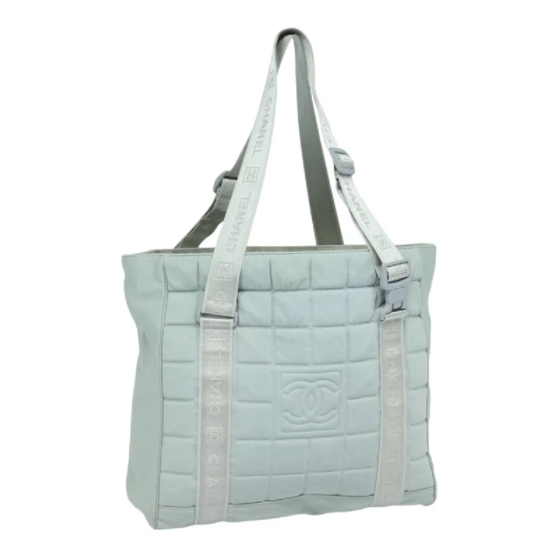 Chanel Classic Flap Bag for Evening PartyCHANEL Sports Tote Bag Nylon Gray CC  87271