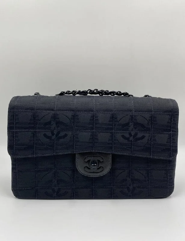 Chanel Quilted Leather Shoulder Bag for FashionistasChanel Travel Line Nylon Flap Bag