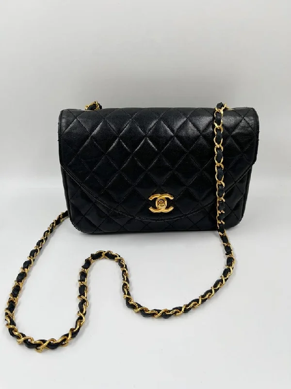 Chanel Luxury Handbag for High - End EventsChanel Vintage Single Flap with 24k gold plated hardware