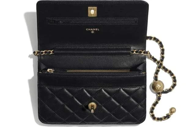 Chanel Luxury Handbag for High - End EventsChanel Wallet On Chain – WOC Classic Caviar Gold-Toned Metal Black