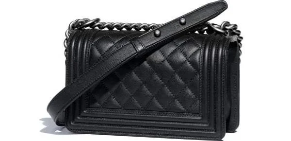 Chanel Small Crossbody Bag for TravelChanel Wallet On Chain – WOC Grained Quilted Calfskin Black Studded