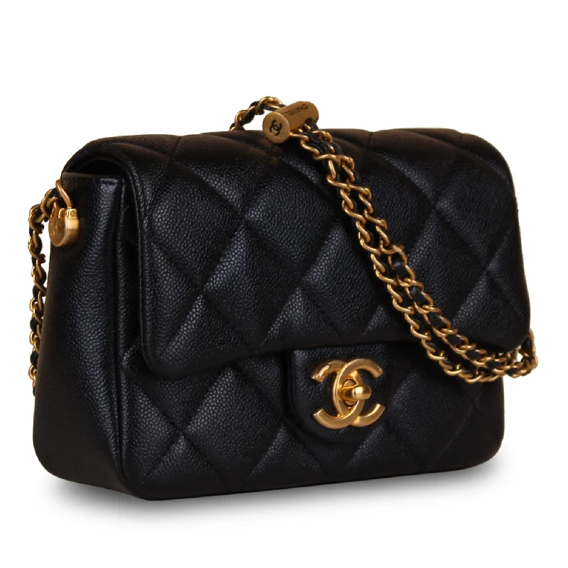 Chanel New Arrival Handbag with Gold HardwareChanel 21K Mini Square