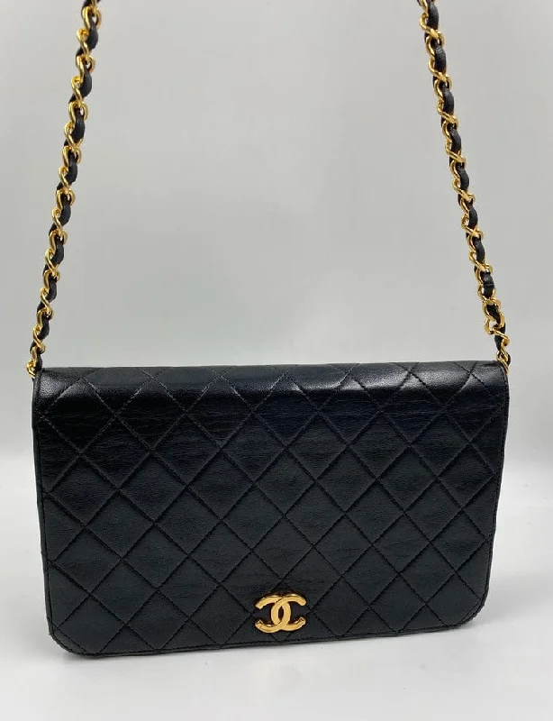 Chanel Handbag with Adjustable Strap for ComfortVintage Chanel Flap Bag