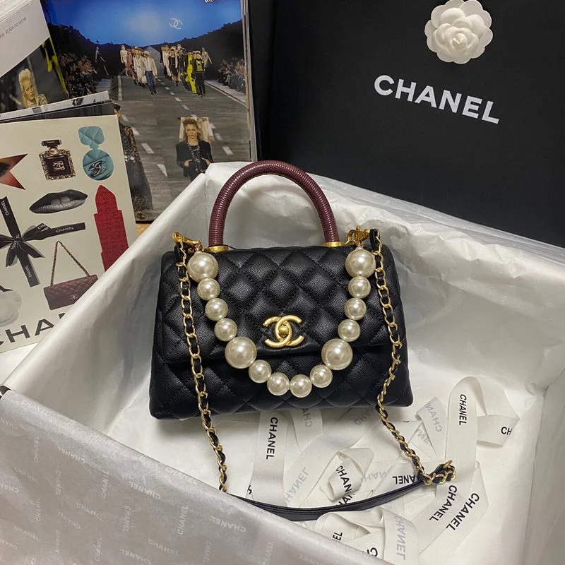 Chanel Black Handbag for Business MeetingsWF - Chanel Bags - 4025