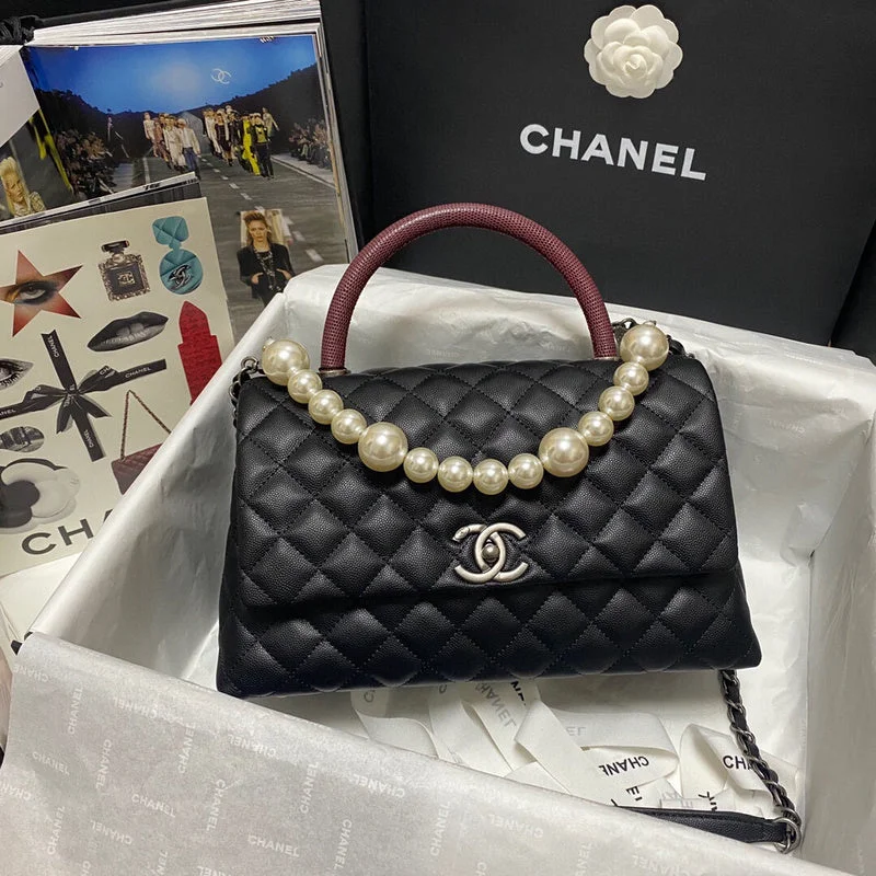 Chanel Black Handbag for Business MeetingsWF - Chanel Bags - 4059