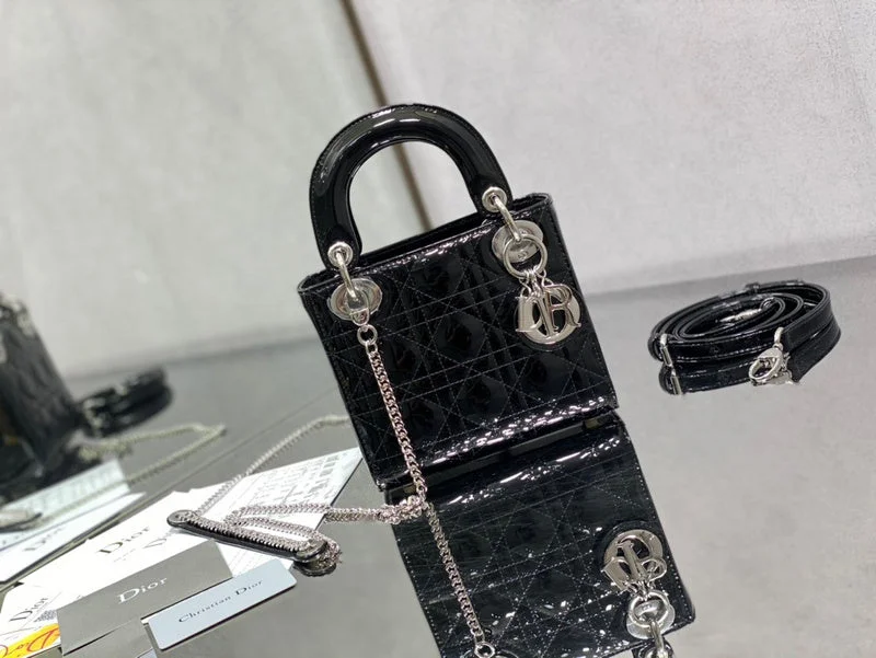 Christian Dior handbags with a detachable mirror for on - the - go touch - upsWF - Dior Bags - 270