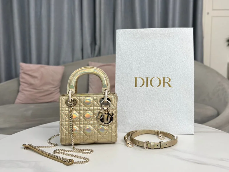 Christian Dior handbags with a snap - button closure and a decorative buckleWF - Dior Bags - 302