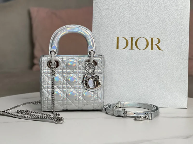 Christian Dior handbags with a detachable mirror for on - the - go touch - upsWF - Dior Bags - 303